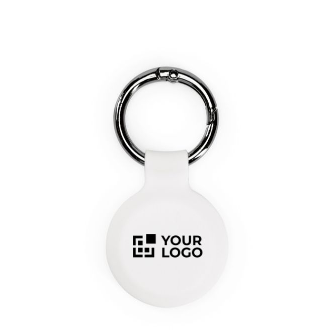 Localizador de plástico reciclado compatible con Apple y Android
