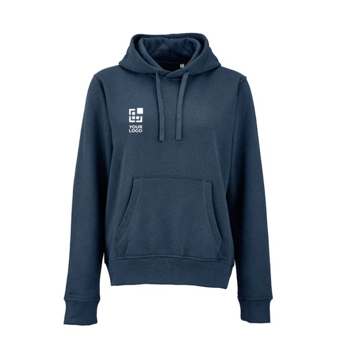 Sudadera de algodón orgánico para mujer con capucha 300g/m² Bondi
