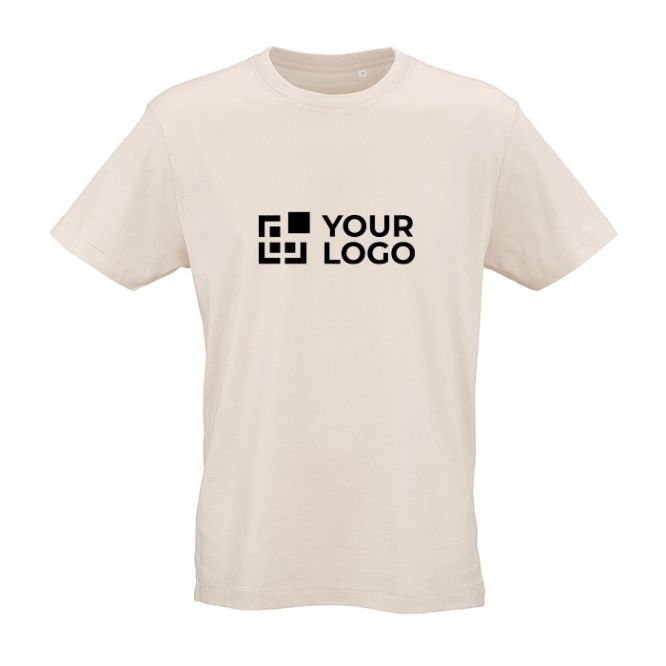 Camiseta de algodón orgánico unisex corte regular 165g/m² Copacabana