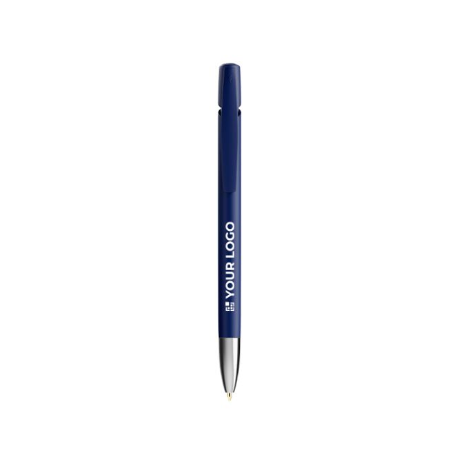 Bolígrafo de plástico recargable con acción de clic y tinta azul BIC®