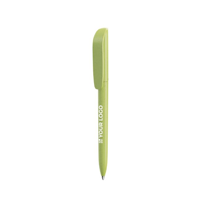 Bolígrafo biodegradable giratorio y escritura azul Super Clip Origin BIC®
