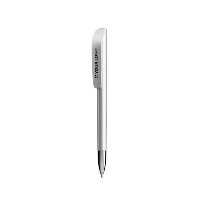 Bolígrafo de plástico recargable y tinta negra Super Clip Glacé BIC®