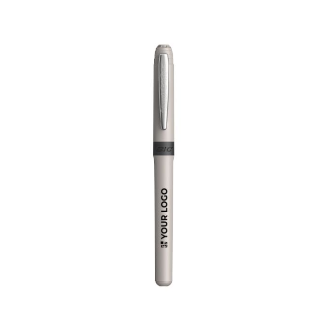 Roller de plástico con agarre ergonómico y tinta azul Grip Roller BIC®