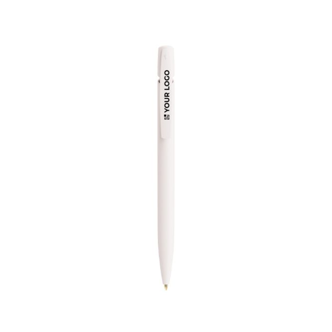 Bolígrafo de plástico reciclado con clip resistente y tinta azul BIC®