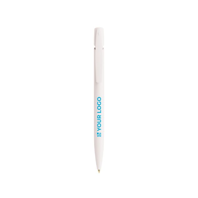 Bolígrafo de plástico reciclado con mecanismo retráctil y tinta negra BIC®