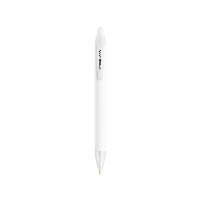 Bolígrafo de plástico reciclado con perfil ancho y tinta negra BIC®
