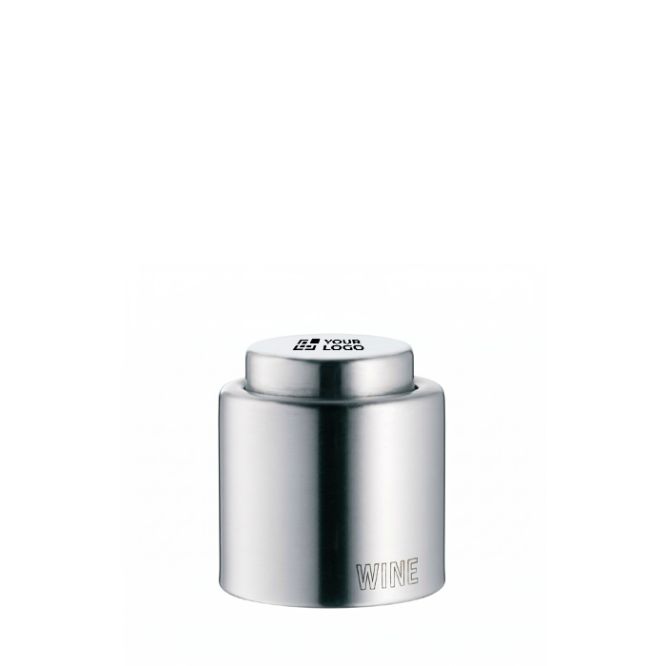Tapón de acero inox. para botella de vino con cierre hermético WMF