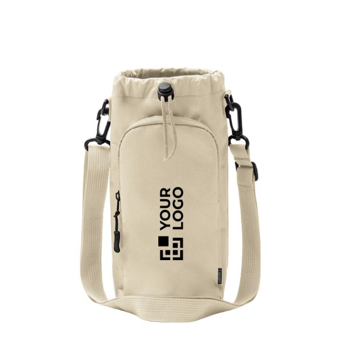 Bandolera portabotellas de plástico eco con cierre con ajustable 2.5L