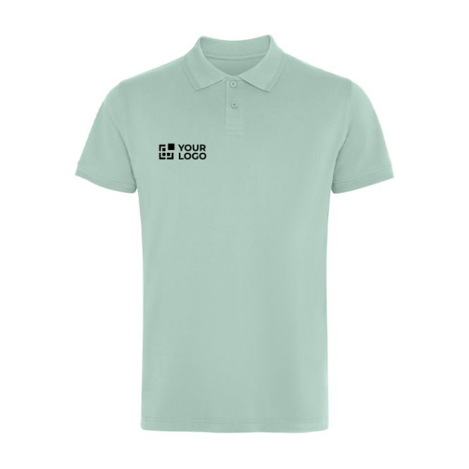 Polo manga corta punto piqué y cuello botones 210 g/m2 Roly Direct Wos