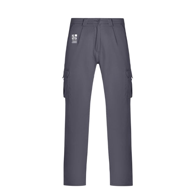 Pantalón de poliéster unisex multibolsillos 140g/m² Roly Direct Warmor