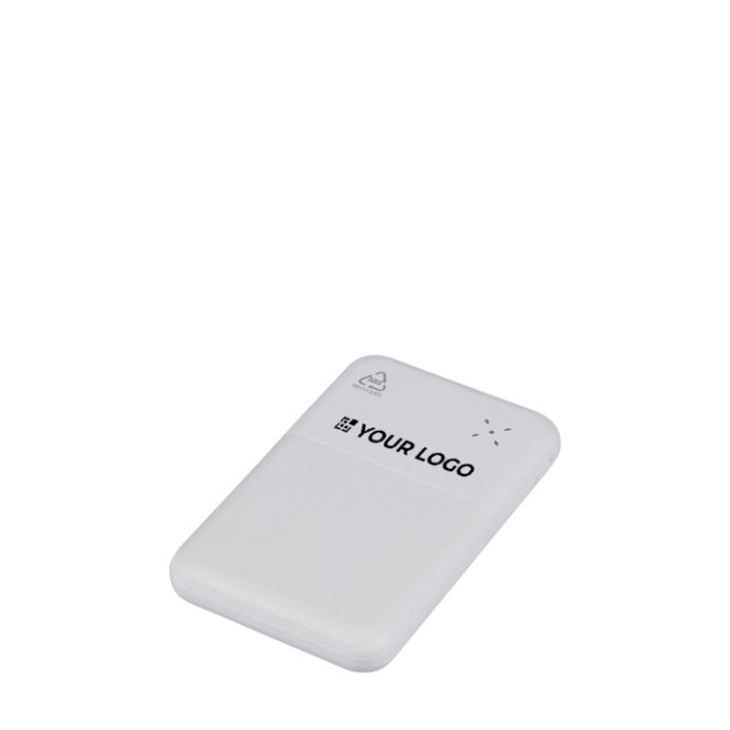 Powerbank de plástico reciclado con carga rápida 10.000 mAh