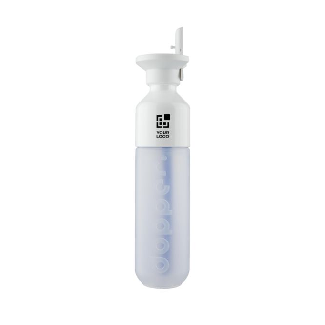Botella de acero inoxidable con pajita Dopper Original 450ml