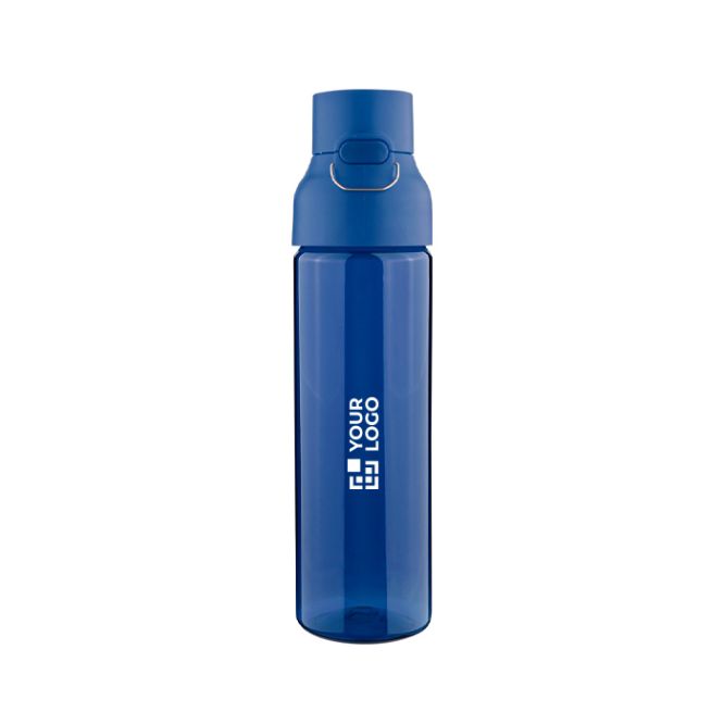 Botella de tritán resistente con cierre de clic y asa superior 750ml