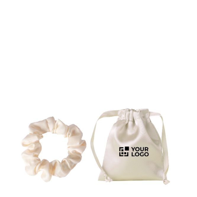 Set de dos coleteros con bolsa de presentación de poliéster brillante