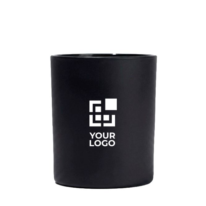 Vela aromática en cerámica mate con mecha de madera 140g