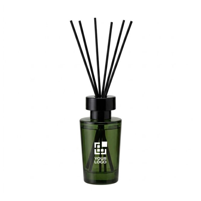 Ambientador mikado aromático en frasco de cristal tintado 80ml