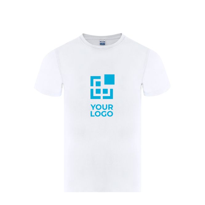Camiseta de algodón infantil unisex manga corta 150g/m²
