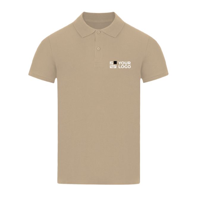 Polo unisex de algodón piqué en varios colores manga corta 180g/m²