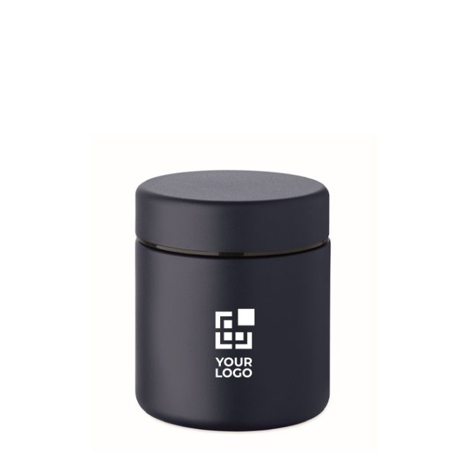 Tarro termo de acero inoxidable de doble pared con tapa 500 ml