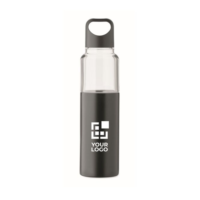 Botella 2 en 1 de acero inoxidable con vaso doble pared 610ml