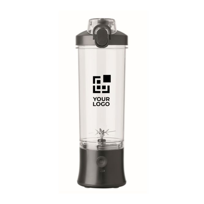 Licuadora portátil y recargable con tapa de boquilla 600 ml