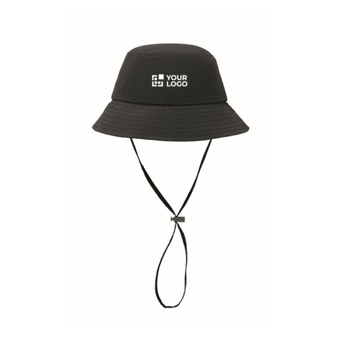 Gorro pescador plegable de nailon impermeable UPF50+