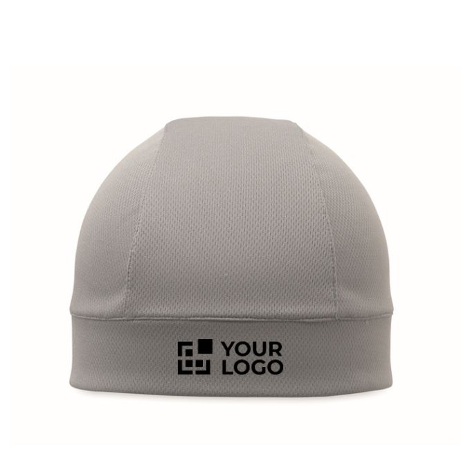 Gorro deportivo de poliéster transpirable y ligero