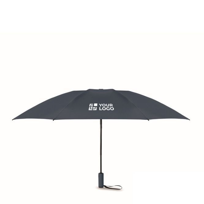 Paraguas plegable automático de pongee RPET 190T Ø107