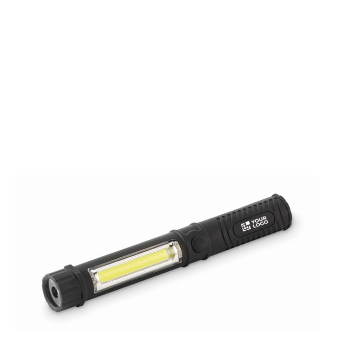 Linterna de luces LED de trabajo con base magnética y clip