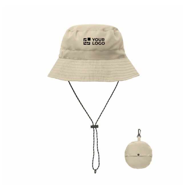 Gorro de pescador de poliéster repelente al agua 64 g/m²