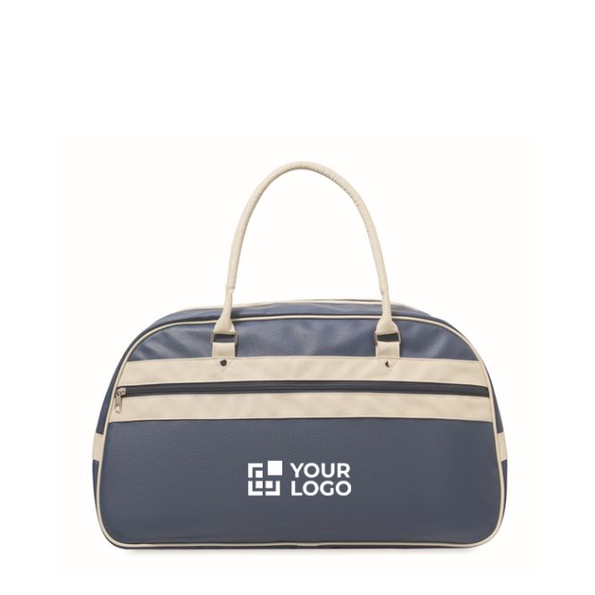 Clásica bolsa de deporte vintage de cuero sintético 21.5L