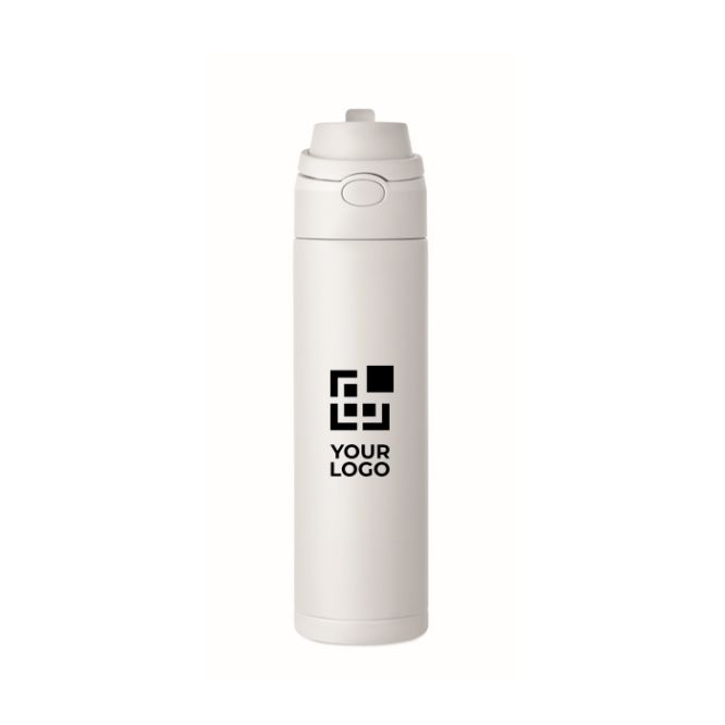 Botella antigoteo de doble pared acero inox reciclado 500 ml