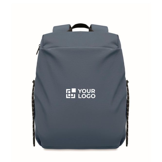 Mochila para portátil de nylon repelente al agua y compatible con 16