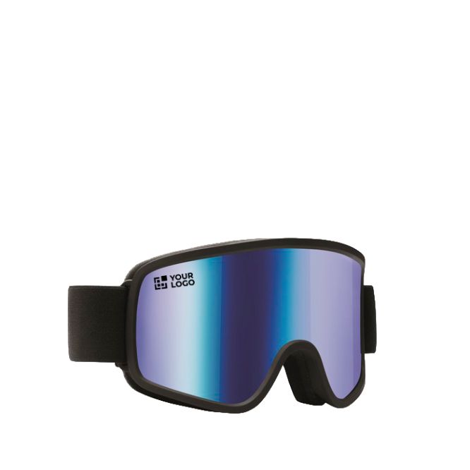 Gafas de esquí de lente espejada con protección UV400 y antirrayaduras