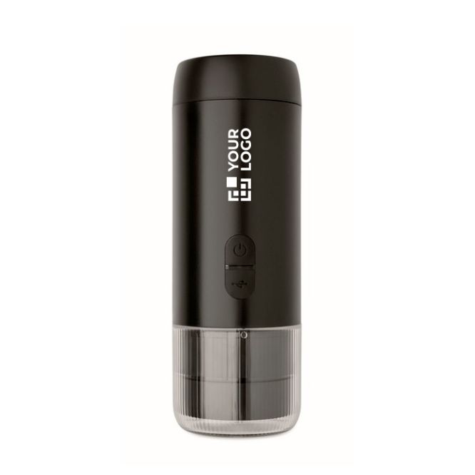 Cafetera portátil para café molido y cápsulas compatibles 1.800mAh
