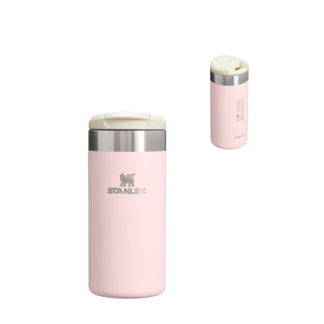 Vaso térmico Stanley AeroLight™ de acero inoxidable 350ml en color rosa claro
