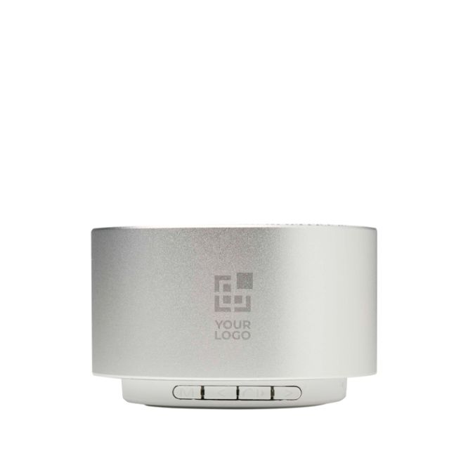 Altavoz Bluetooth de aluminio reciclado con micrófono 3W