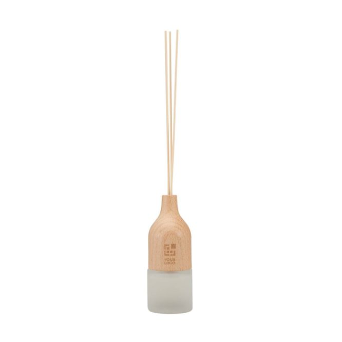 Difusor de aromas con varillas y efecto madera ideal para hogar 30ml