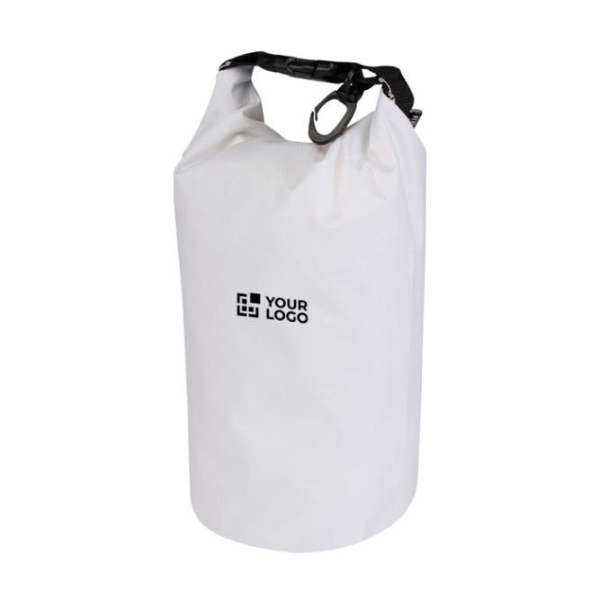 Bolsa impermeable reciclada compacta con cierre enrollable 1L