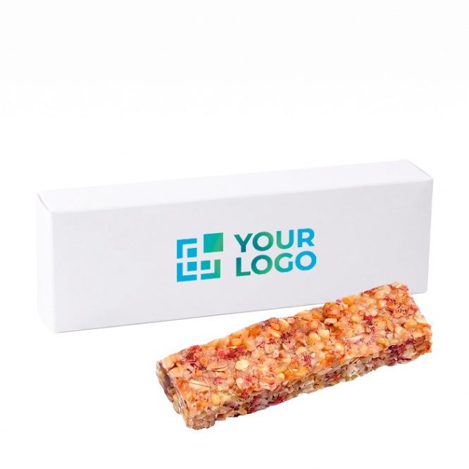 Barra de cereales muesli con arándanos rojos en cajita de 30g