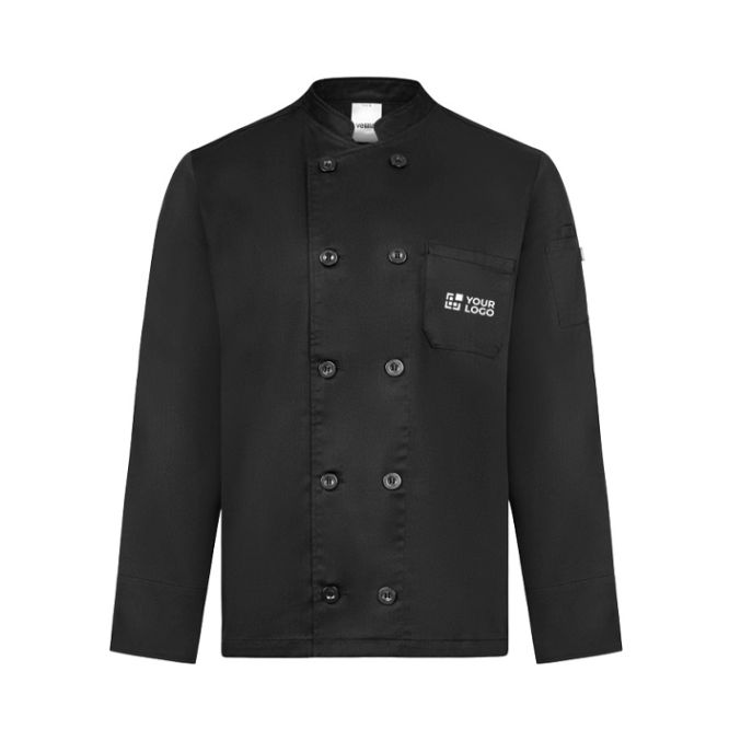 Chaqueta de cocina unisex manga larga con doble botón 190 g/m2 Velilla