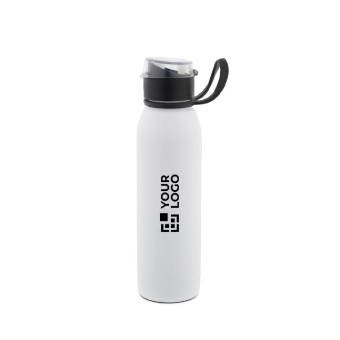 Botella deportiva de acero inoxidable reciclado con pared simple 670ml