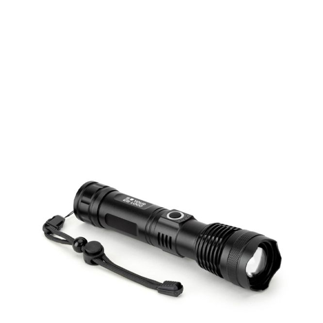 Linterna recargable de aluminio reciclado con 500 lúmenes LED 10W