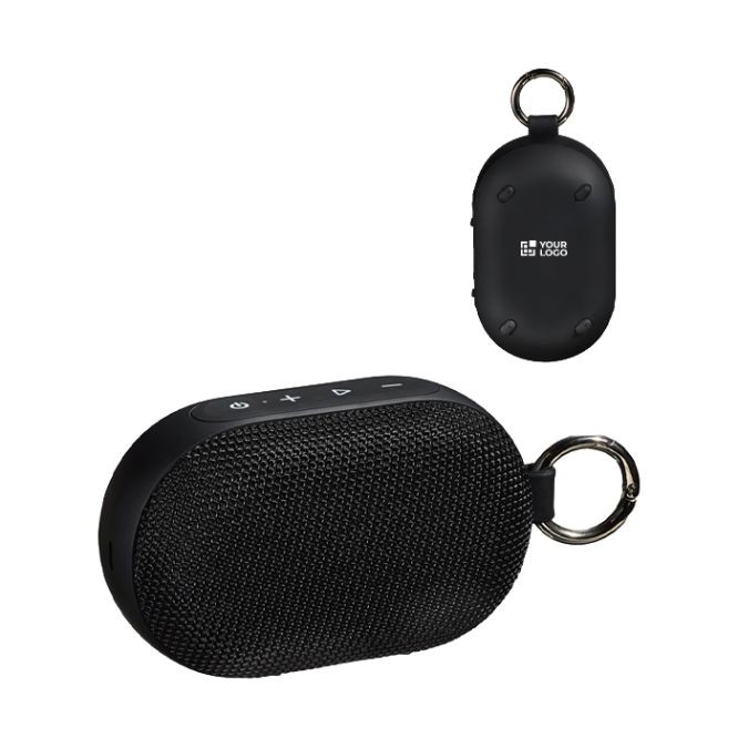 Altavoz bluetooth con batería extraíble y resistente al agua IPX5, 6W