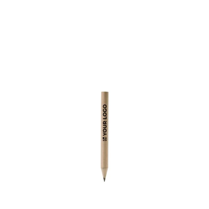 Lápiz pequeño de madera para escribir con punta afilada