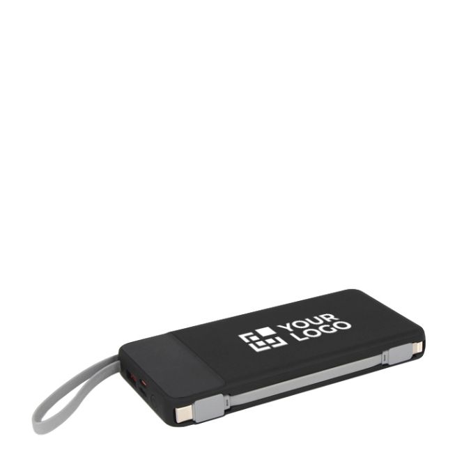 Batería externa de plástico reciclado con carga rápida 10.000mAh