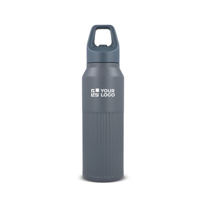 Botella térmica de acero inoxidable con cierre antigoteo 500ml