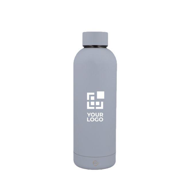 Botella térmica de acero inox reciclado con cierre antigoteo 500ml