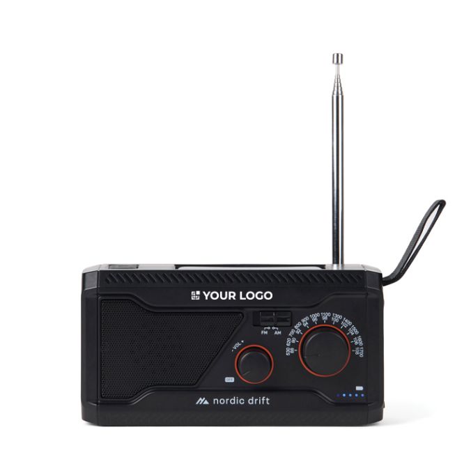 Radio de emergencia con powerbank Nordic Drift Titan 4000mAh