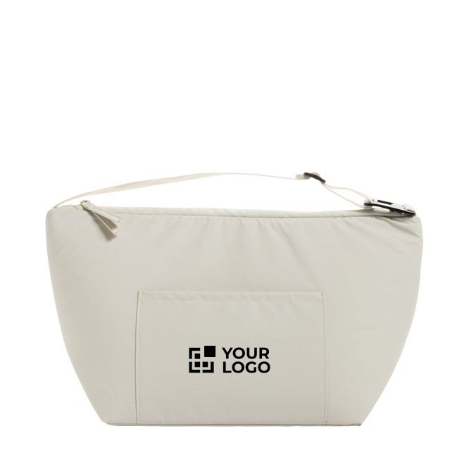 Bolsa térmica con correa ajustable y bolsillo frontal 8L
